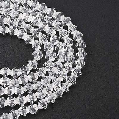 Transparent Glass Beads Strands EGLA-A039-T3mm-D13-1
