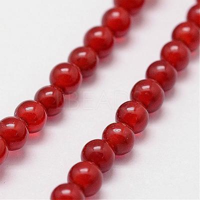 Natural Carnelian Beads Strands G-N0184-04-2mm-1