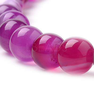 Natural Striped Agate/Banded Agate Beads Strands G-S259-04G-12mm-1