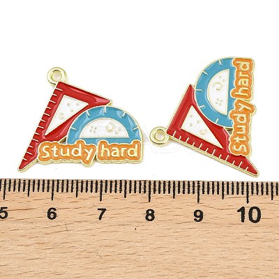 Alloy Enamel Pendants ENAM-L055-01L-01-1