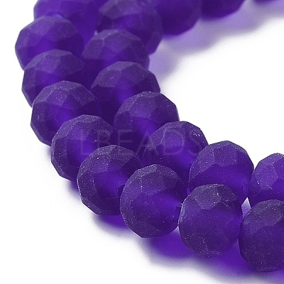 Transparent Glass Beads Strands LS-EGLA-A034-T3mm-MD06-1