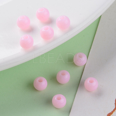 Opaque Acrylic Beads MACR-S370-C6mm-A01-1