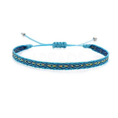 Vintage Bohemian Cotton Cord Braided Bracelets HL6263-9-1