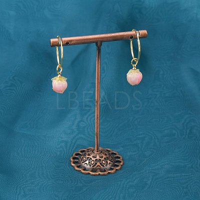 Handmade Flower Epoxy Resin Pendants KY-S163-103D-1