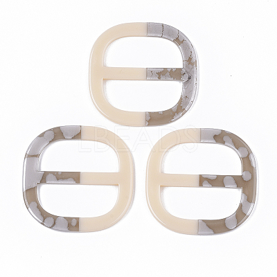 Acrylic Slide Buckles OACR-T020-032A-1