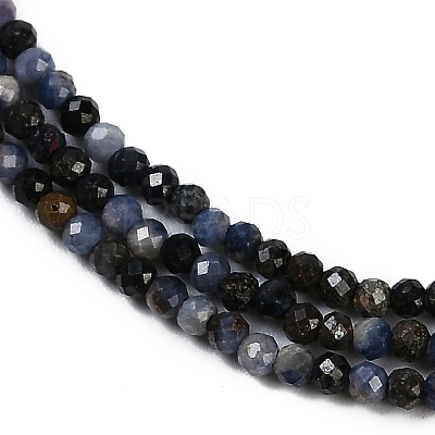 Natural Sapphire Beads Strands G-P553-G07-01-1