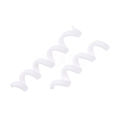 Handmade Polymer Clay Spiral Beads FIND-Q122-01A-1