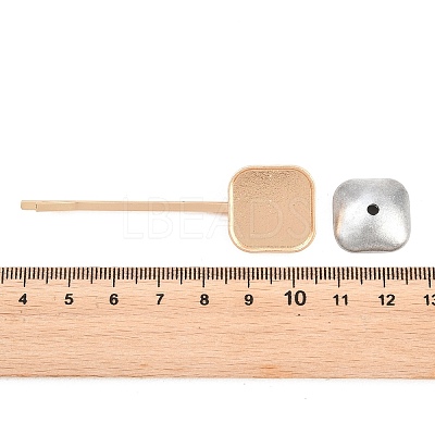 Alloy Hair Bobby Pin Findings FIND-G112-01D-1