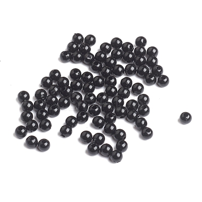 Opaque Acrylic Beads PL681-4-1