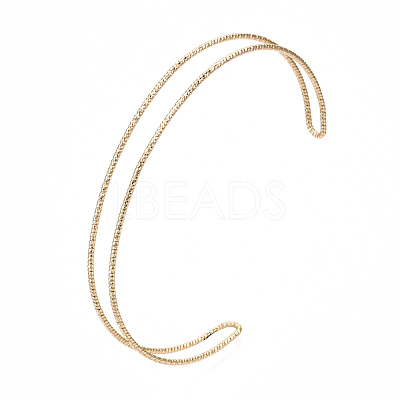 Brass Cuff Bangles Making X-KK-S354-279-NF-1