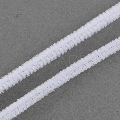 Round Pipe Cleaner Chenille Stick X-AJEW-S007-16-1