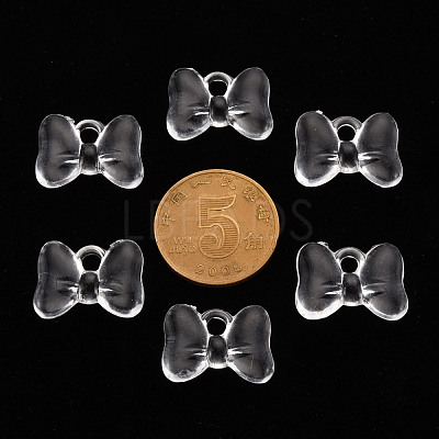 Transparent Acrylic Pendants TACR-T024-02BA-205-1