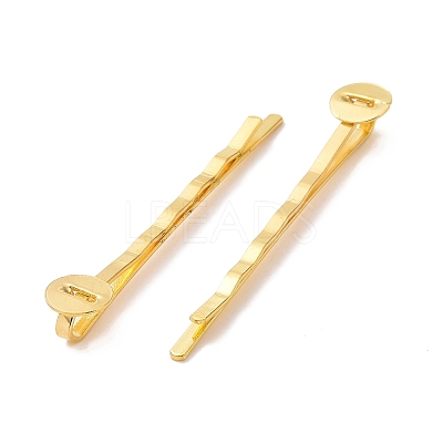 Golden Iron Hair Bobby Pin Findings X-PHAR-Q017-G1-1