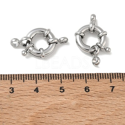 Brass Spring Ring Clasps KK-CBAD851-02P-03-1