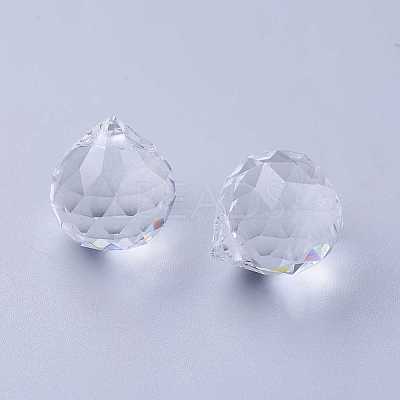 Glass Pendant GR32X35MMY-1-1
