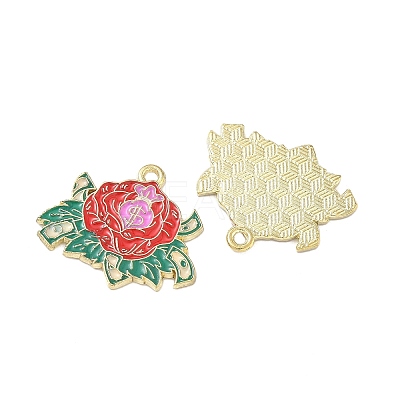 Alloy Enamel Pendants ENAM-I082-01G-05-1