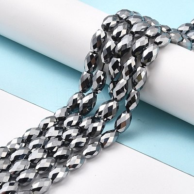 Terahertz Stone Beads Strands G-D461-14D-1