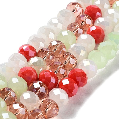 Glass Beads Strands EGLA-A034-M10mm-57-1