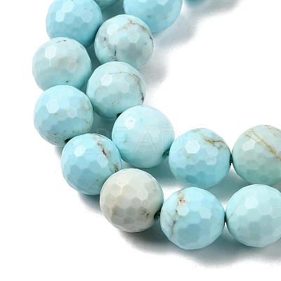 Natural Magnesite Beads Strands G-P598-E-10mm-01-1