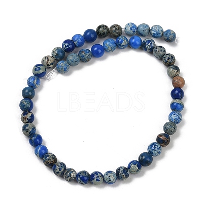 Dyed Natural Regalite/Imperial Jasper/Sea Sediment Jasper Beads Strands G-B124-C04-02-1