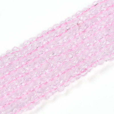Transparent Glass Beads Strands GLAA-H021-03-22-1