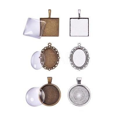 DIY Pendant Sets DIY-PH0010-06-WH-1