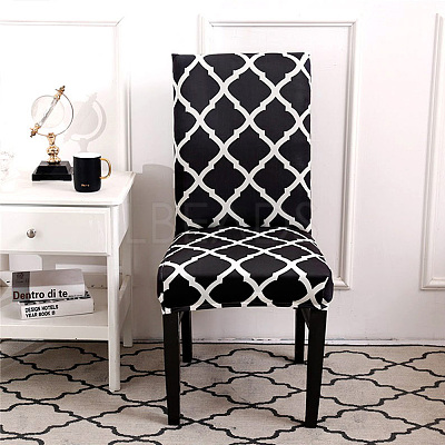 Polyester Elastic Chair Cushion FIND-WH0417-71C-1