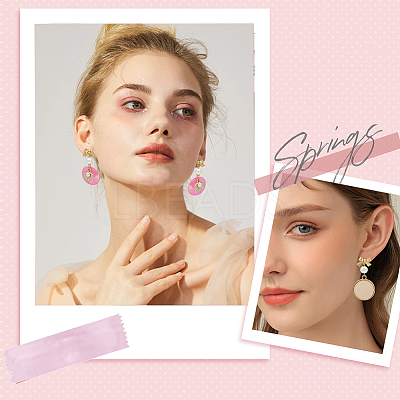 40Pcs Bowknot Alloy Stud Earring Findings FIND-SP0001-16G-1
