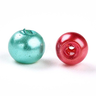 Baking Paint Pearlized Glass Pearl Beads HY-Q003-3mm-M01-1