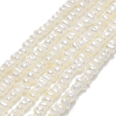 Natural Cultured Freshwater Pearl Beads Strands PEAR-A005-18-1