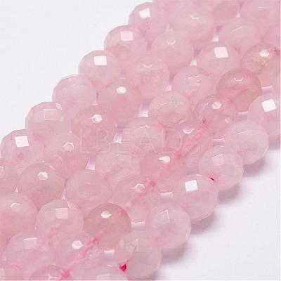 Natural Rose Quartz Beads Strands G-D840-21-8mm-1
