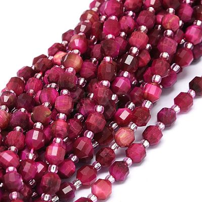 Natural Tiger Eye Beads Strands G-O201B-29-1
