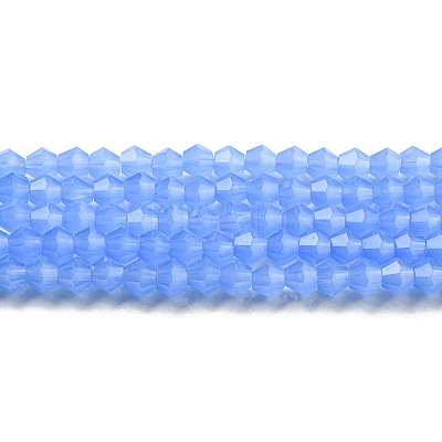 Imitation Jade Glass Beads Strands EGLA-A039-J4mm-D04-1