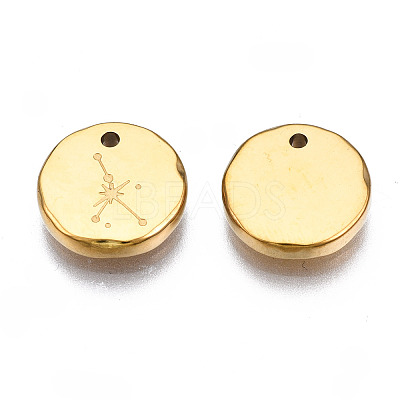 316 Surgical Stainless Steel Charms X-STAS-S116-418I-G-1