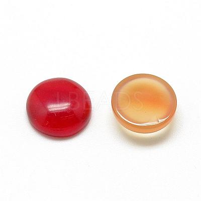 Natural Agate Cabochons G-R416-20mm-12-1