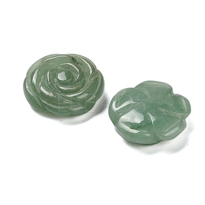 Natural Green Aventurine Carved Pendants G-Z088-01A-1