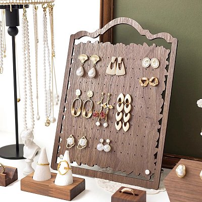 Fibreboard Jewelry Organizer Stand Holder PW-WGE78BB-01-1