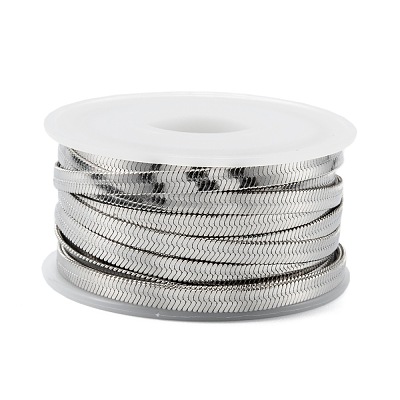 Tarnish Resistant 304 Stainless Steel Herringbone Chains STAS-P290-02P-1
