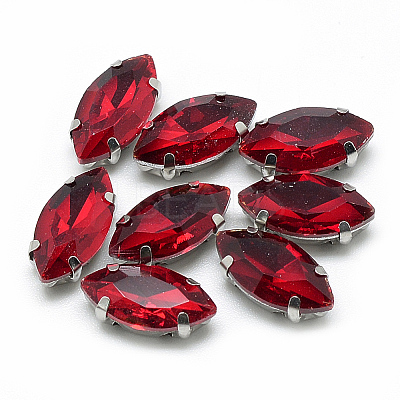 Sew on Rhinestone RGLA-T034-7x15mm-05-1