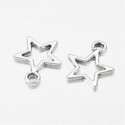 Tibetan Style Alloy Charms X-LF10651Y-1