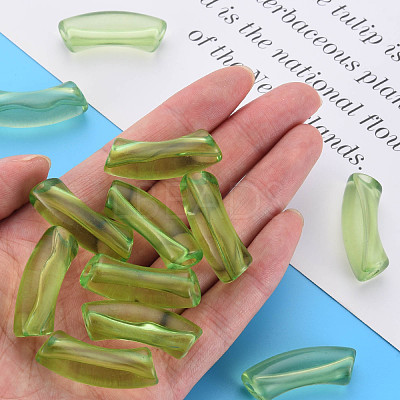 Transparent Acrylic Beads MACR-S372-002C-008-1