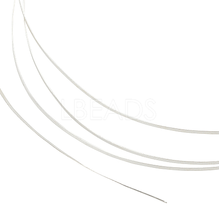 1Pc Flat 925 Sterling Silver Wires STER-BC0002-25C-1