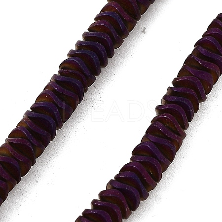 Electroplated Synthetic Non-magnetic Hematite Beads Strands G-H020-M01-20-1