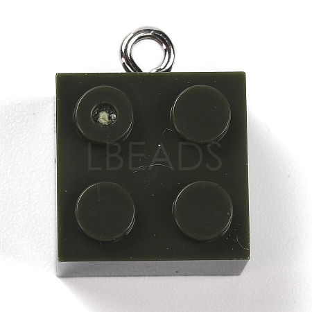 Resin Pendants RESI-E017-A06-1