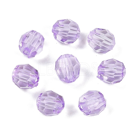 Transparent Acrylic Beads OACR-Q015-01D-1