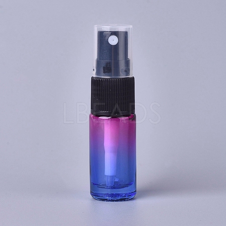5ml Gradient Color Glass Spray Bottles MRMJ-WH0059-12B-1