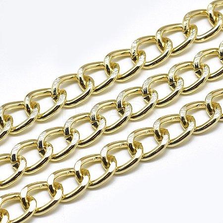 Aluminium Curb Chains CHA-T001-21G-1