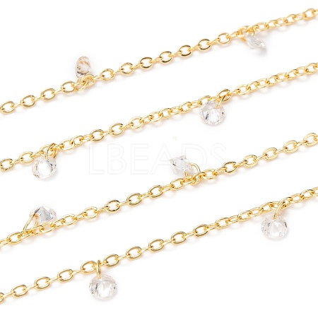 Handmade Brass Cable Chains CHC-I036-35G-1