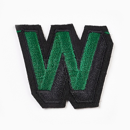 Computerized Embroidery Cloth Iron On Patches DIY-WH0083-01W-1