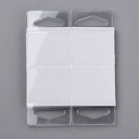 Transparent PVC Self Adhesive Hang Tabs CDIS-Z001-01A-1